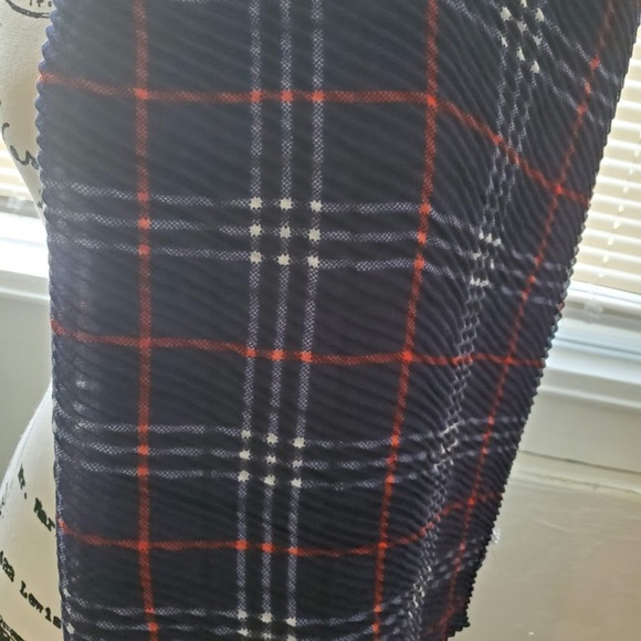 NWOT Fall Navy Blue Scarf - Picture 6 of 7